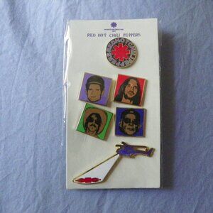 Red Hot Chili Peppers, 2024 Tour Collector's Pin set